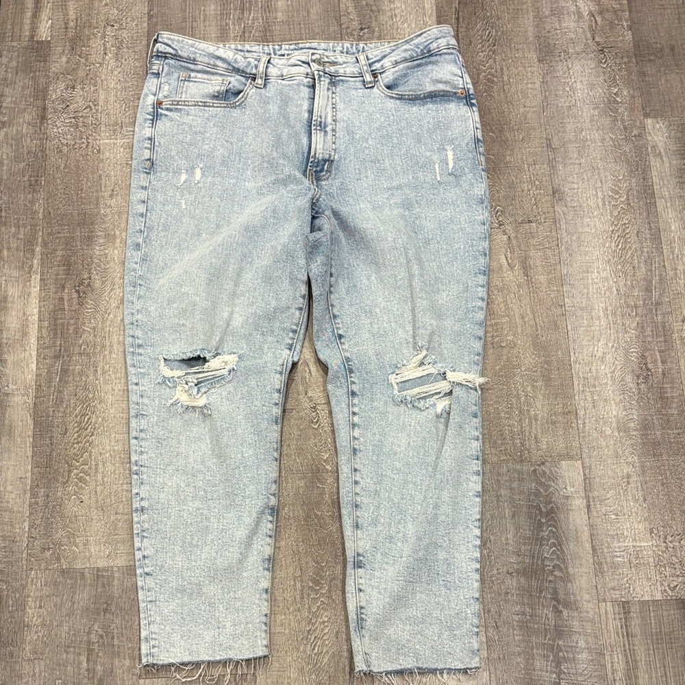 Ladies Old Navy Distressed Jeans